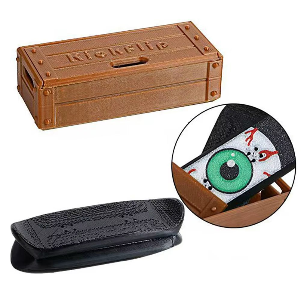 Finger Skateboards Magnetic Mini Deck Fidget Finger Skate Board for Stress Relief Kids Party Boys Classroom Birthday Stocking