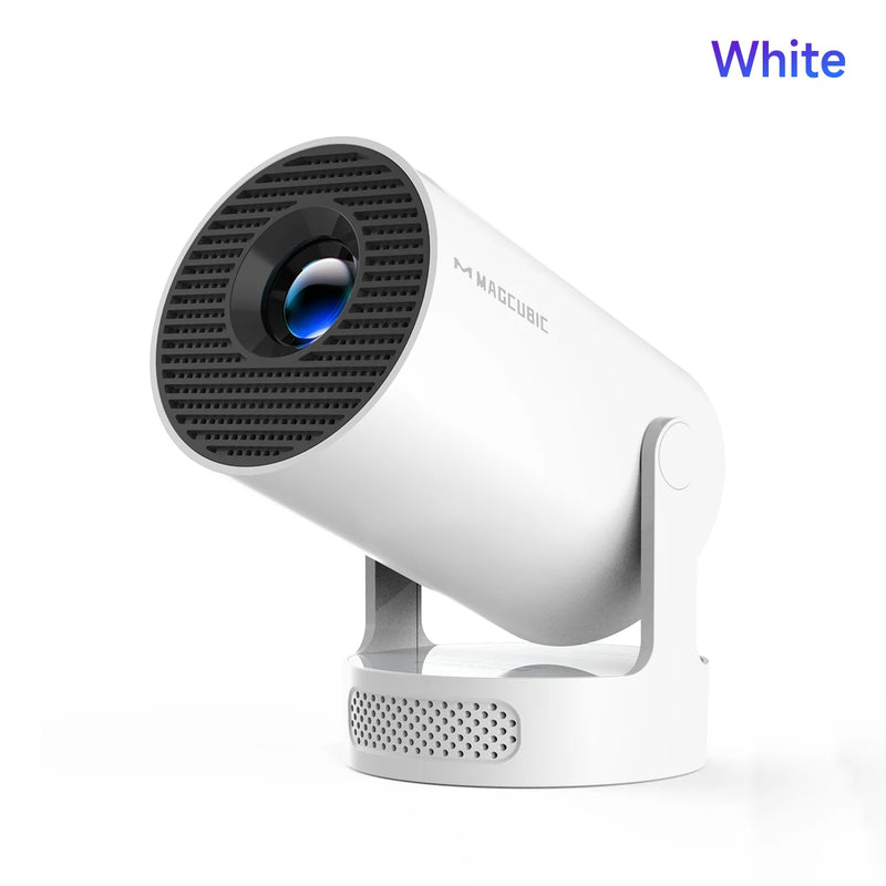 HY300 Pro+ 4K Smart Projector | Android 14, WiFi-6 & BT 5.4 | 8000 Lumens Outdoor Cinema with Hi-Fi Speaker