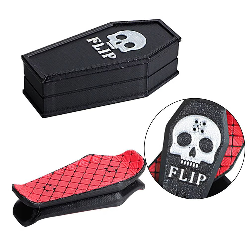 Finger Skateboards Magnetic Mini Deck Fidget Finger Skate Board for Stress Relief Kids Party Boys Classroom Birthday Stocking